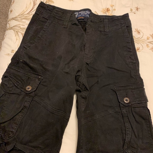 young mens cargo shorts